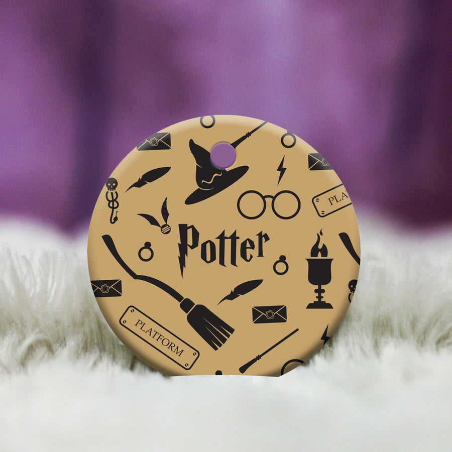 Wizard Potter Themed Tag