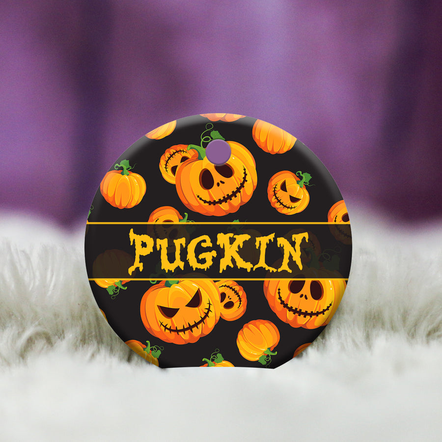 Halloween Pumpkin Tag